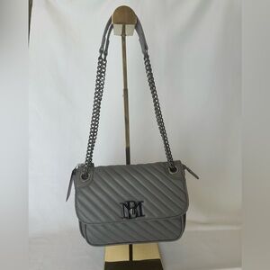 Badgley Mischka Quilted Vegan Leather Shoulder Bag/Crossbody!  New! $129 MSRP
